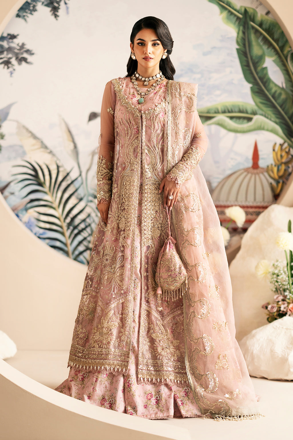 AJR Couture | Festive Formals 24 | Begonia - Pakistani Designer Dress - Maria Faisal