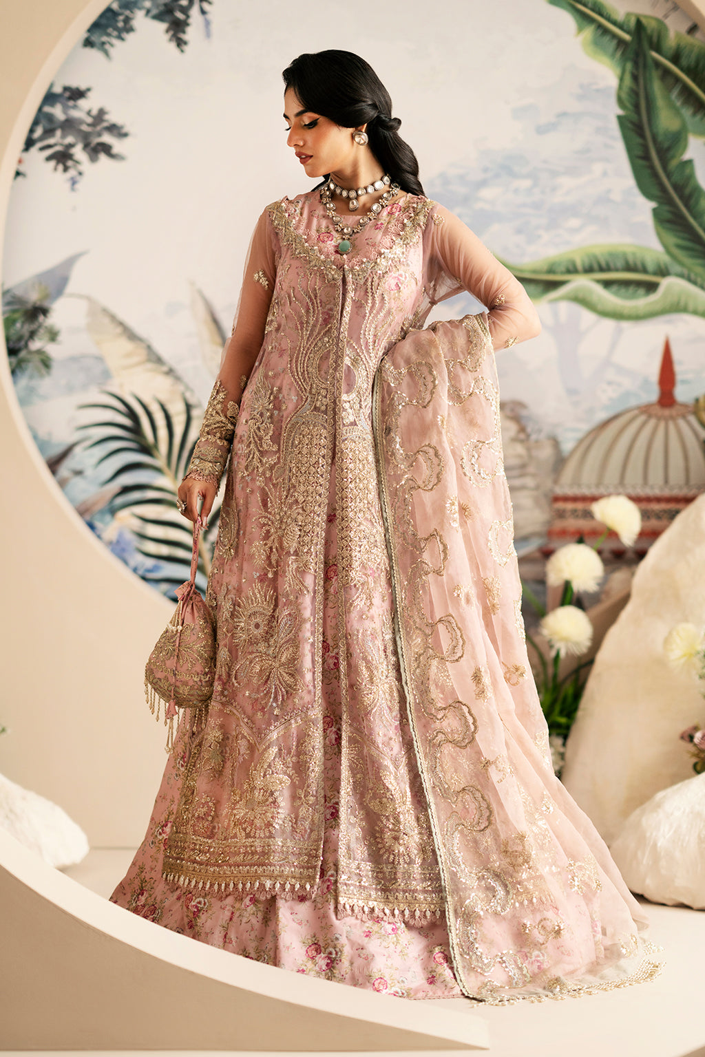 AJR Couture | Festive Formals 24 | Begonia - Pakistani Designer Dress - Maria Faisal