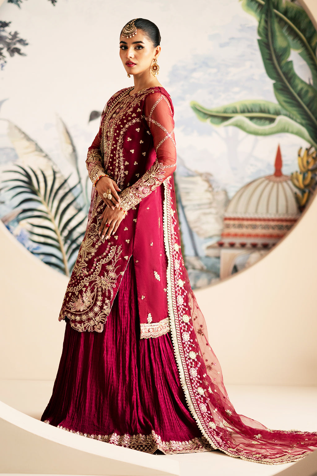 AJR Couture | Festive Formals 24 | Zinnia - Pakistani Designer Dress - Maria Faisal