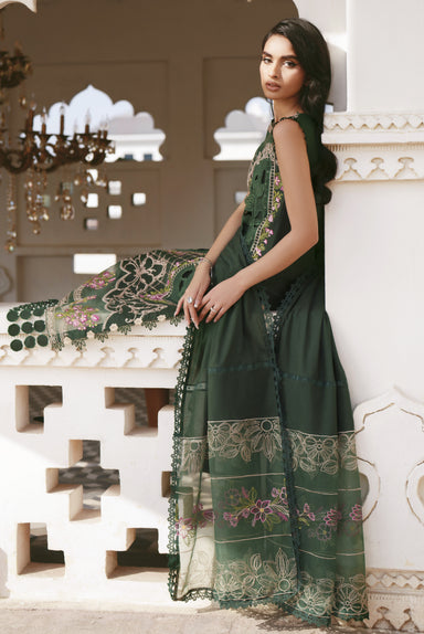 Parishay | Shangrila Lawn 26 | SLA-16 - Luxury Dress - available at Maria Faisal in UK and USA.