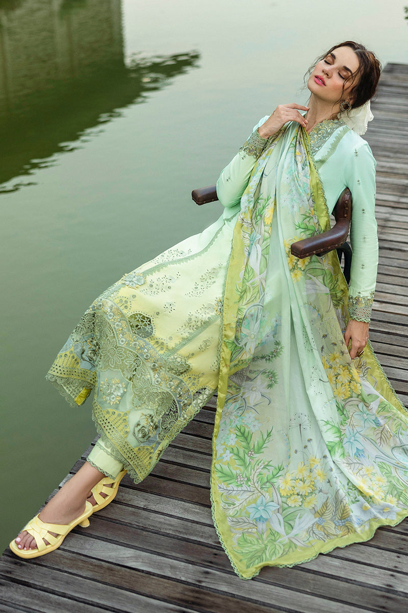 Mushq | Solace Ombre Chikankari | Unione by Maria Faisal - Registered Vendor of : Mushq - type : Ladies Clothes - 100% original wedding dresses