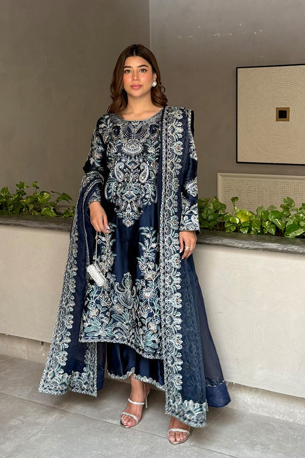 Maryum N Maria | Farisha Formals| ELYNA - MW40083 - Ladies Clothes - Maria Faisal