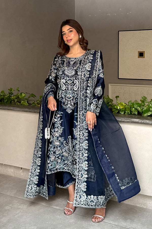 Maryum N Maria | Farisha Formals| ELYNA - MW40083 - Ladies Clothes - Maria Faisal