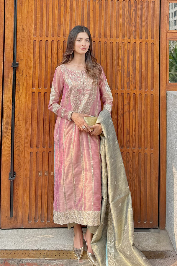 Maryum N Maria | Farisha Formals| OCEANE - MW40092 - Ladies Clothes - Maria Faisal