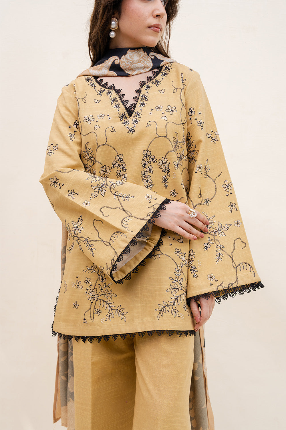 WARM WHIP - MWS5818 – authentic Pakistani dress from the Latte Layers Pret collection for women in the UK