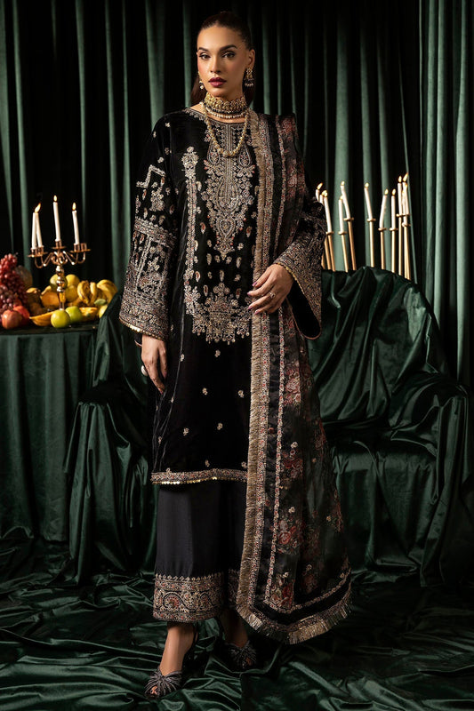 Motifz | Velvet Formals | 5097-TANISHA - Ladies Clothes - Maria Faisal