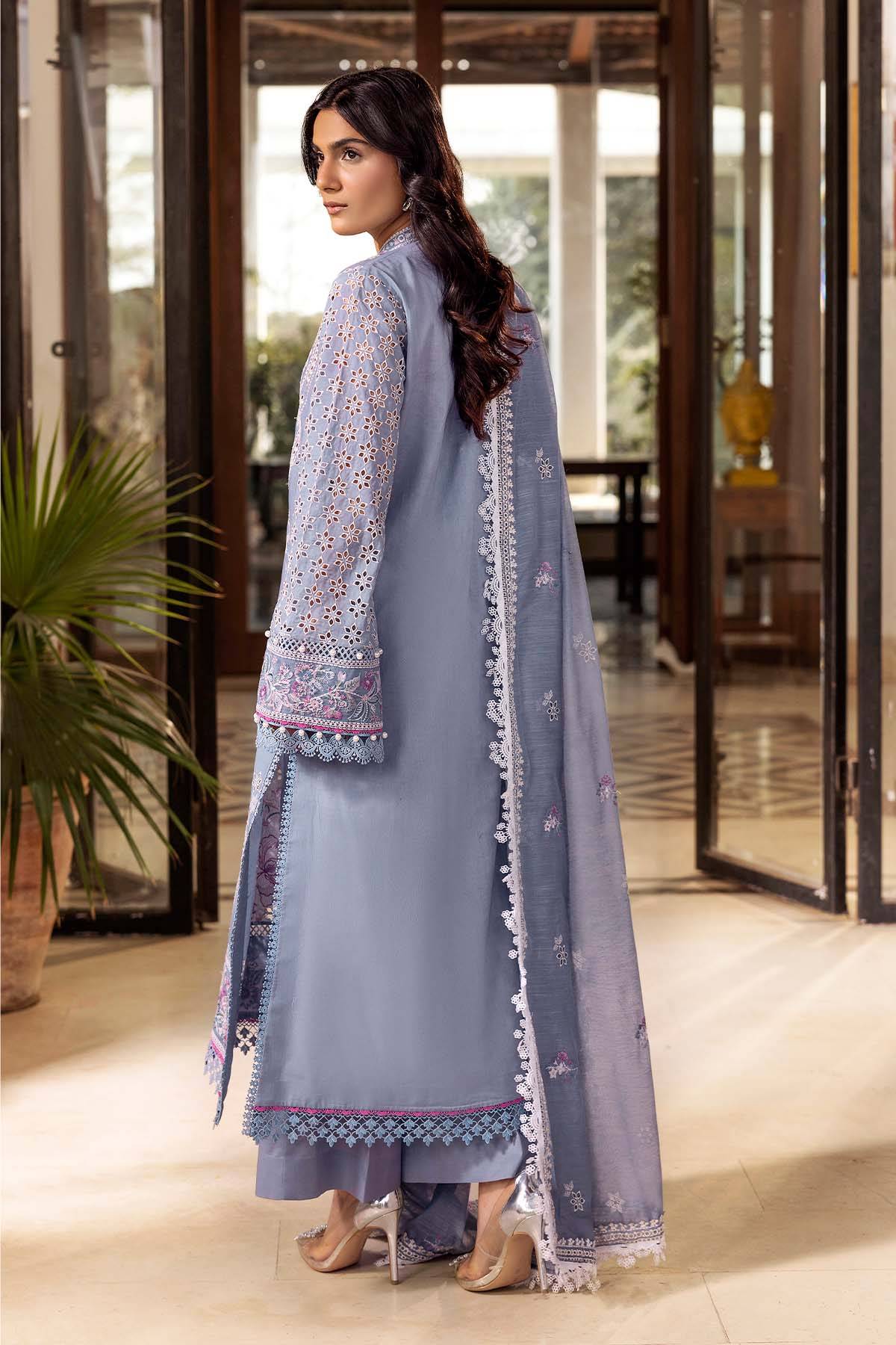 Motifz | Premium Lawn 25 | 5302-ROSALIE by Maria Faisal - Registered Vendor of : Motifz - type : Ladies Clothes - 100% original wedding dresses