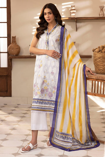 Motifz | Umang Lawn | 5422-MABEL - Designer Dress with Intricate embroidery and embellishments. Shop elegent wedding dress at Maria Faisal.