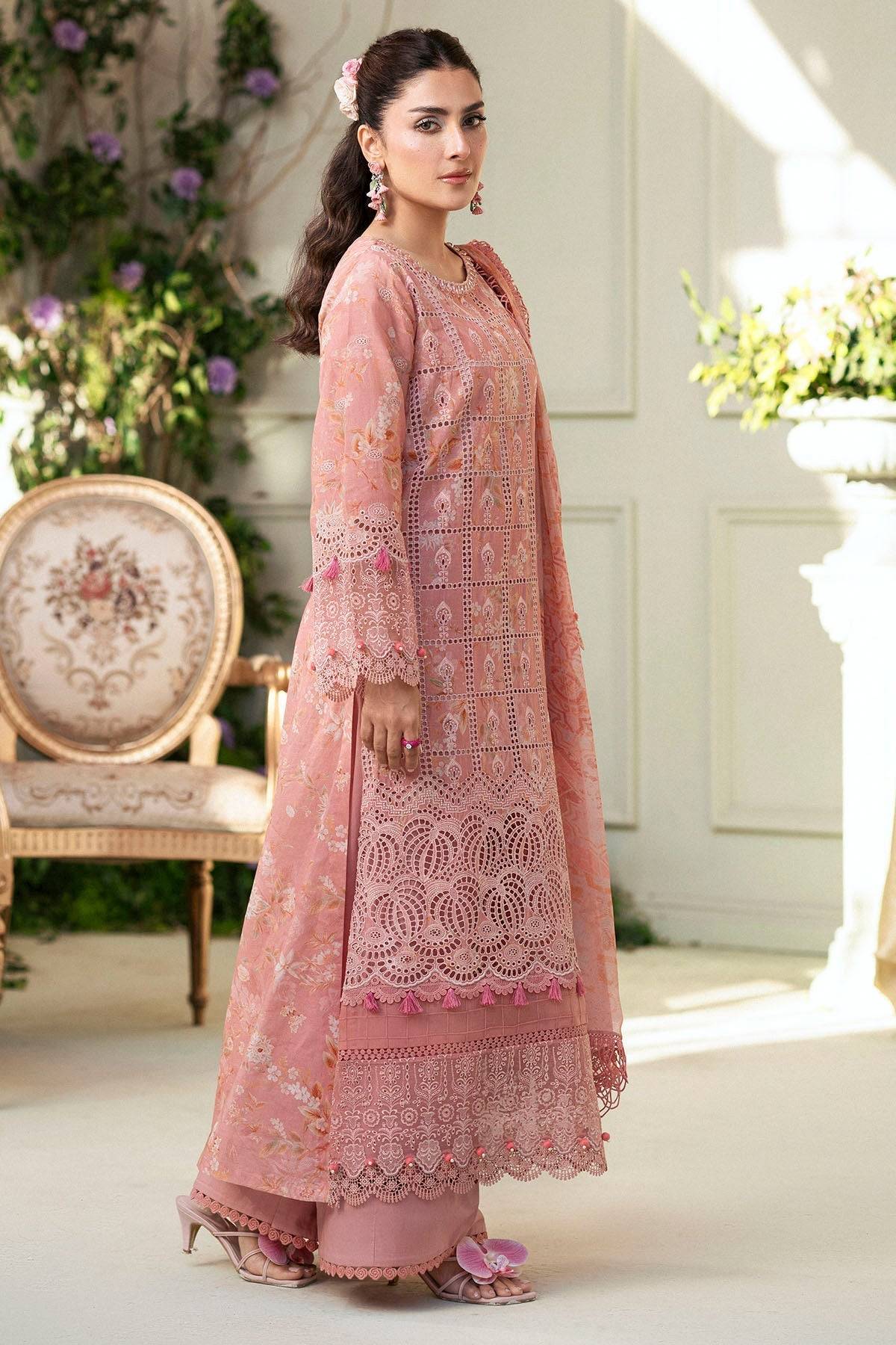 Motifz | Premium Lawn 25 | 5427-LOTUS by Maria Faisal - Registered Vendor of : Motifz - type : Ladies Clothes - 100% original wedding dresses