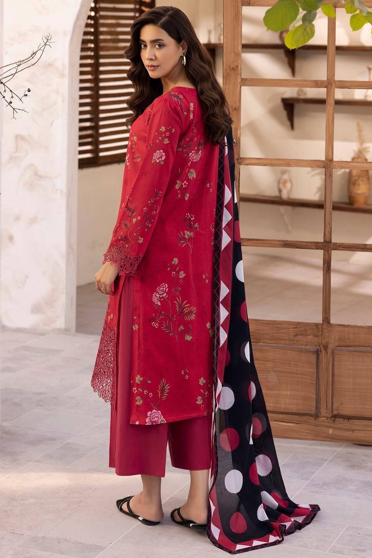 Motifz | Umang Lawn | 5466-SAGE by Maria Faisal - Registered Vendor of : Motifz - type : Ladies Clothes - 100% original wedding dresses