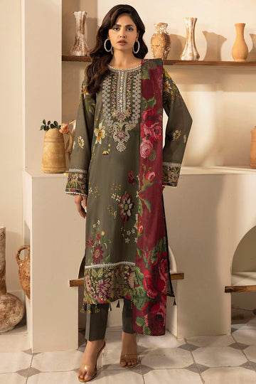Motifz | Umang Lawn | 5470-NANCY - Designer Dress with Intricate embroidery and embellishments. Shop elegent wedding dress at Maria Faisal.