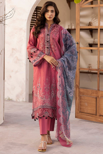 Motifz | Umang Lawn | 5471-IREA - Designer Dress with Intricate embroidery and embellishments. Shop elegent wedding dress at Maria Faisal.