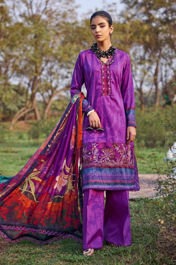 Motifz | Umang Lawn | 3547-ELIF - Designer Dress with Intricate embroidery and embellishments. Shop elegent wedding dress at Maria Faisal.