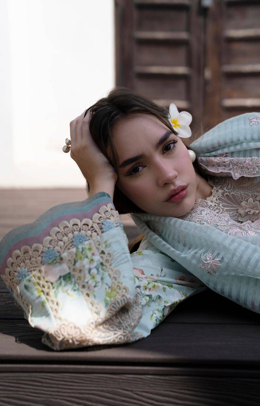 AJR Couture | Printakari Lawn 25 | Myrtle by Maria Faisal - Registered Vendor of : AJR Couture - type : Ladies Clothes - 100% original wedding dresses