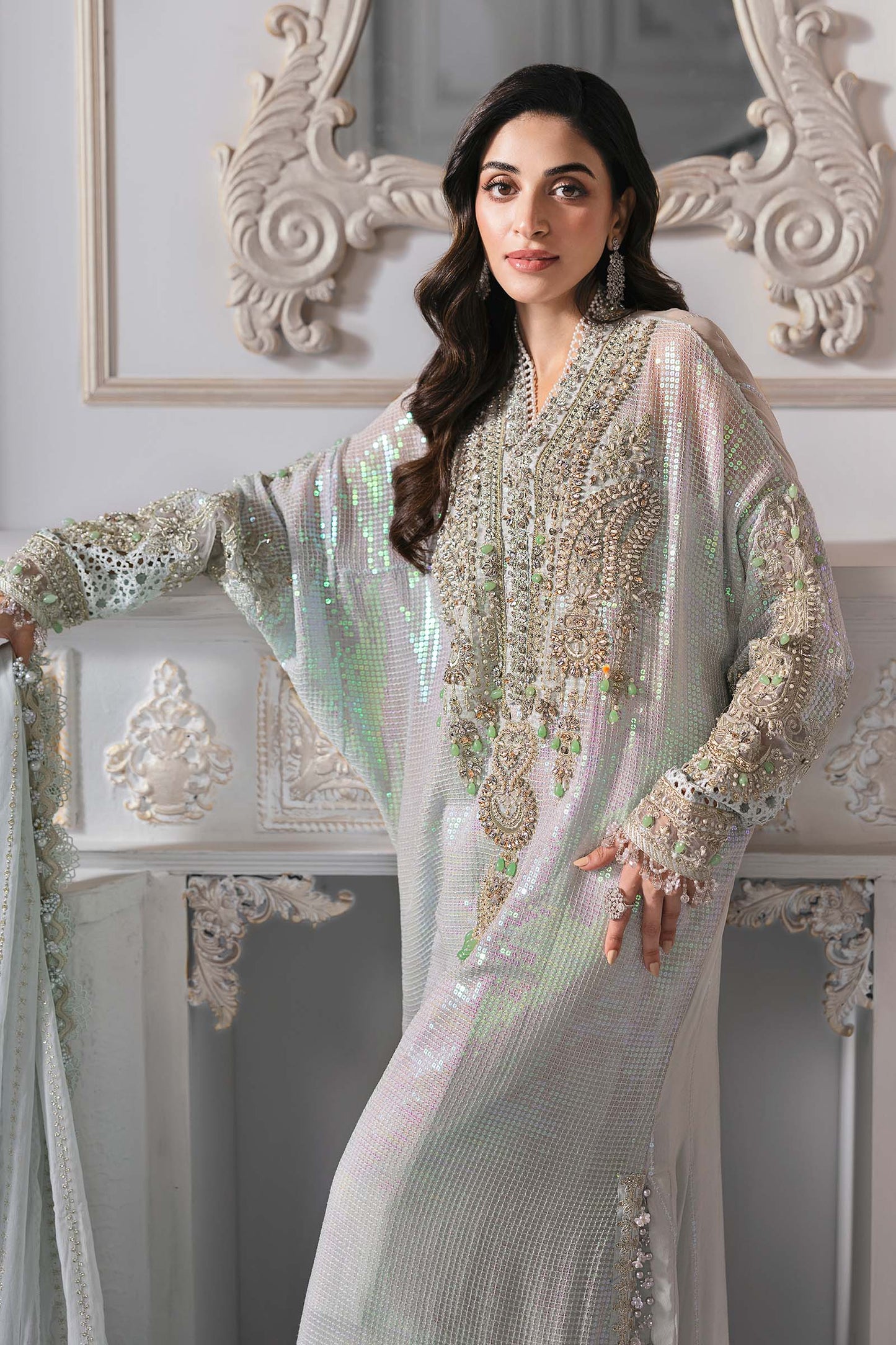 Maria B | Mbroidered 2025 | BD-3005 by Maria Faisal - Registered Vendor of : Maria B - type : Ladies Clothes - 100% original wedding dresses
