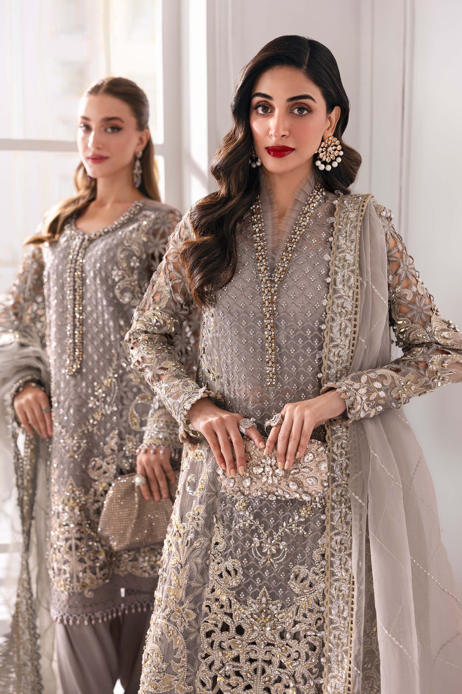 Maria B | Mbroidered 2025 | BD-3006 by Maria Faisal - Registered Vendor of : Maria B - type : Ladies Clothes - 100% original wedding dresses