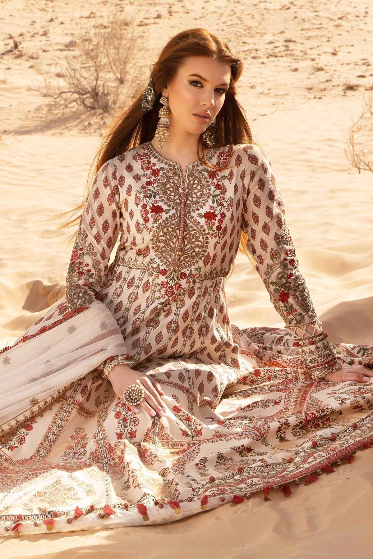 Maria B | Voyage a' Luxe Lawn | D-2413-A - Ladies Clothes - Maria Faisal