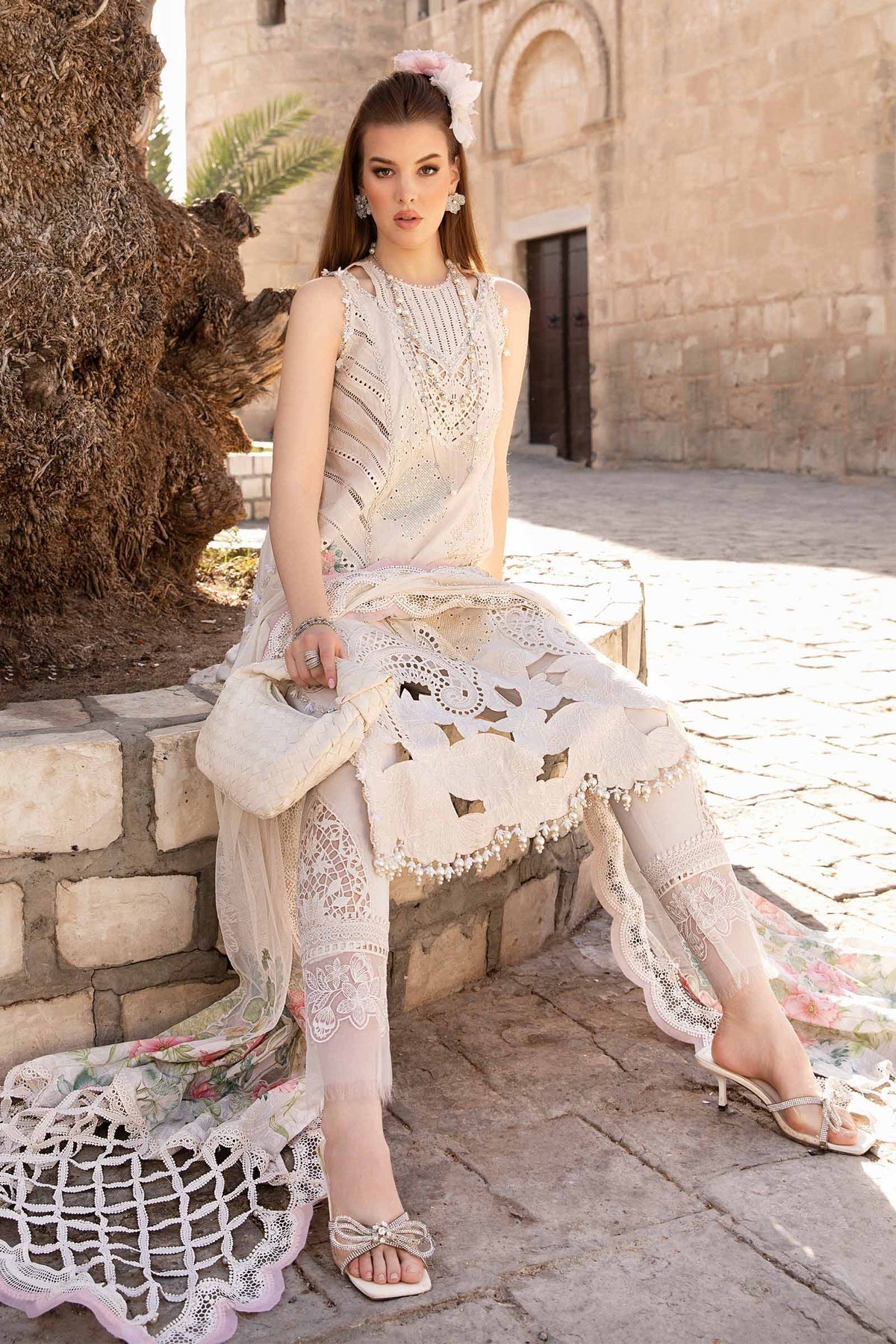 Maria B | Voyage a' Luxe Lawn | D-2407-A - Ladies Clothes - Maria Faisal