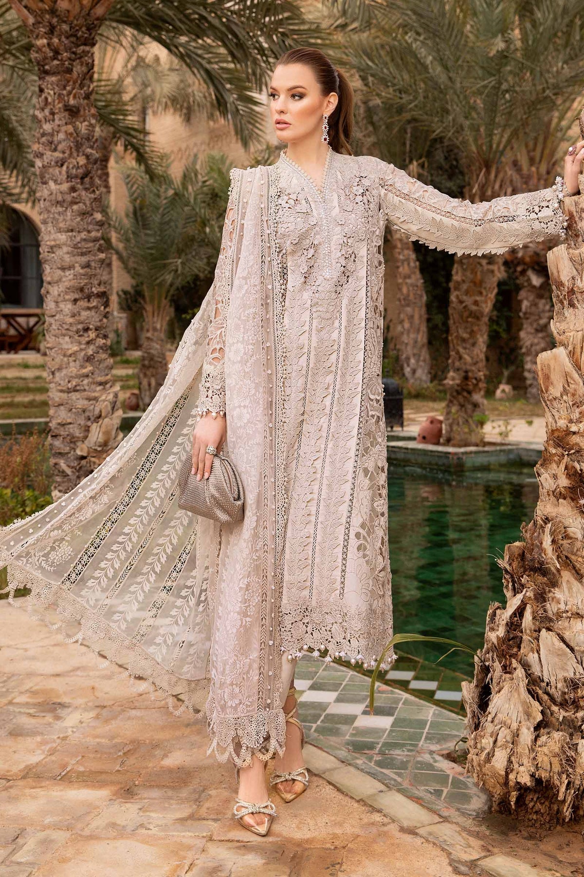 Maria B | Voyage a' Luxe Lawn | D-2409-A - Ladies Clothes - Maria Faisal
