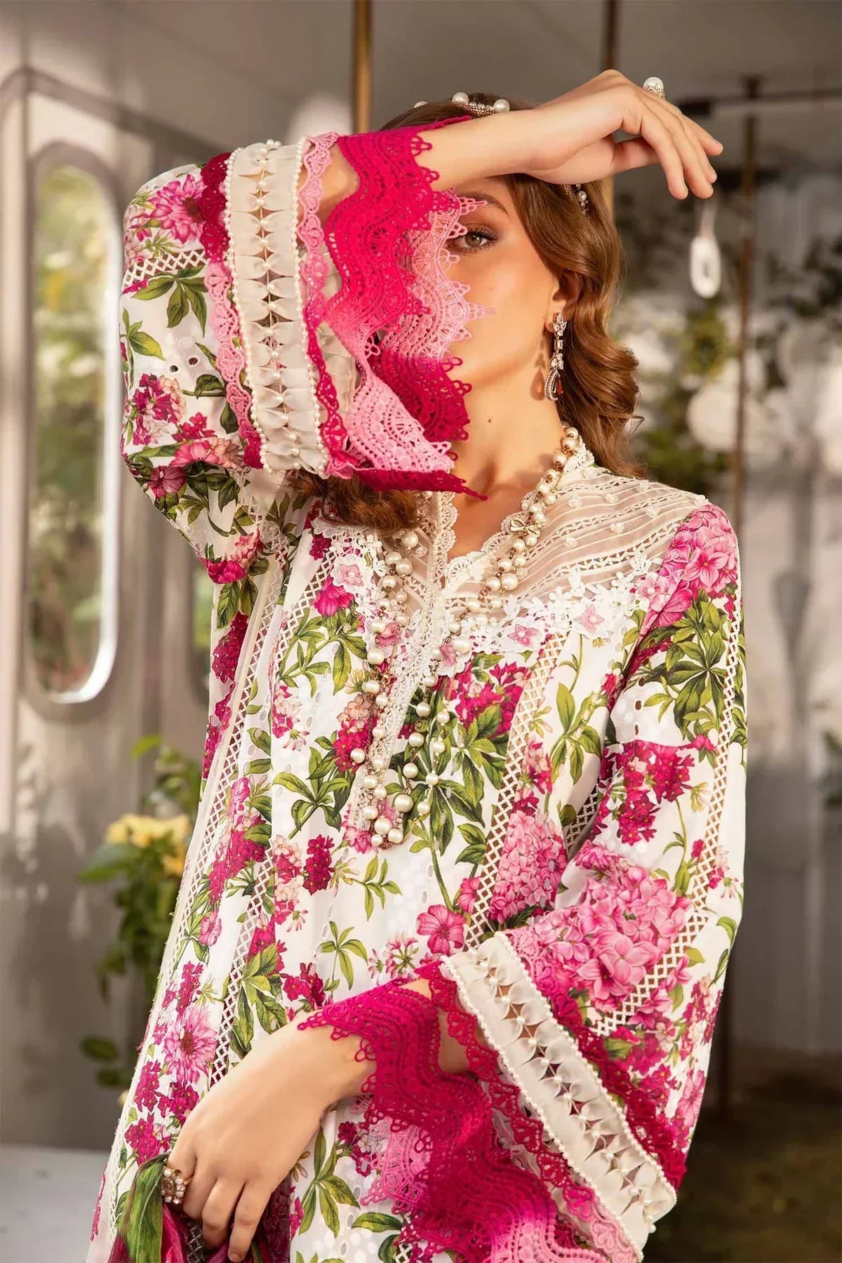Maria B | M Prints Spring 24 | MPT-2102-A - Ladies Clothes - Maria Faisal
