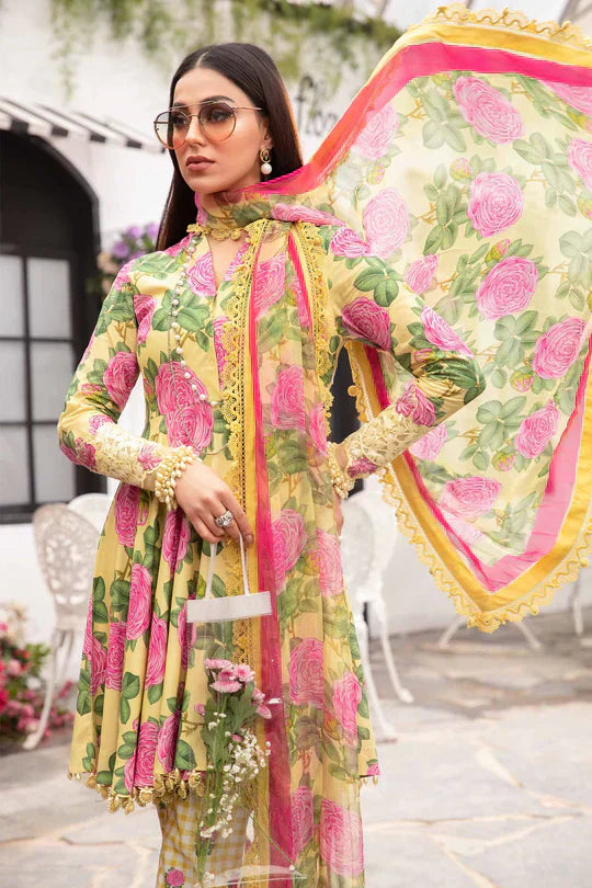 Maria B | M Prints Spring 24 | MPT-2103-A - Ladies Clothes - Maria Faisal