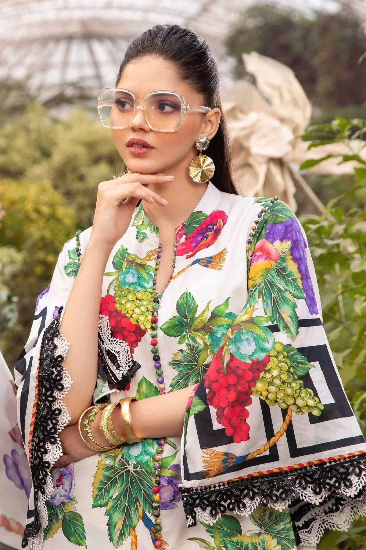 Maria B | M Prints Spring 24 | MPT-2108-A - Ladies Clothes - Maria Faisal