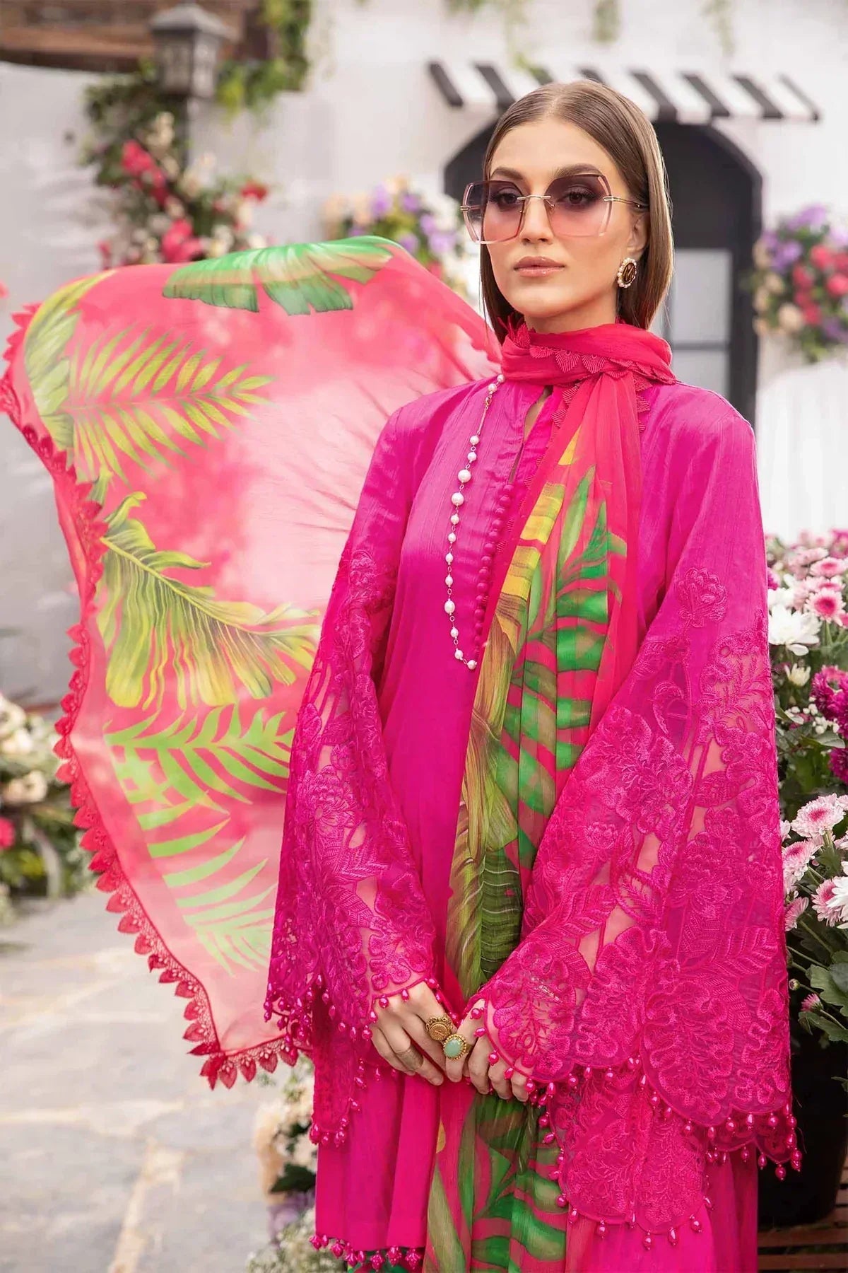 Maria B | M Prints Spring 24 | MPT-2101-B - Ladies Clothes - Maria Faisal
