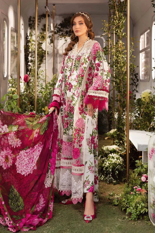 Maria B | M Prints Spring 24 | MPT-2102-A - Ladies Clothes - Maria Faisal