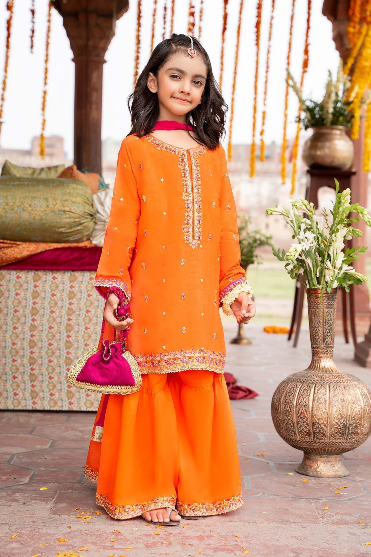 Maria B | Girls Eid Collection | MKS-W23-26 - Maria Faisal