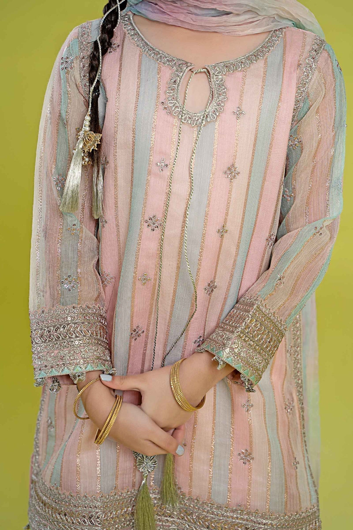 Maria B | Girls Eid Collection | MKS-EF24-32 - Maria Faisal