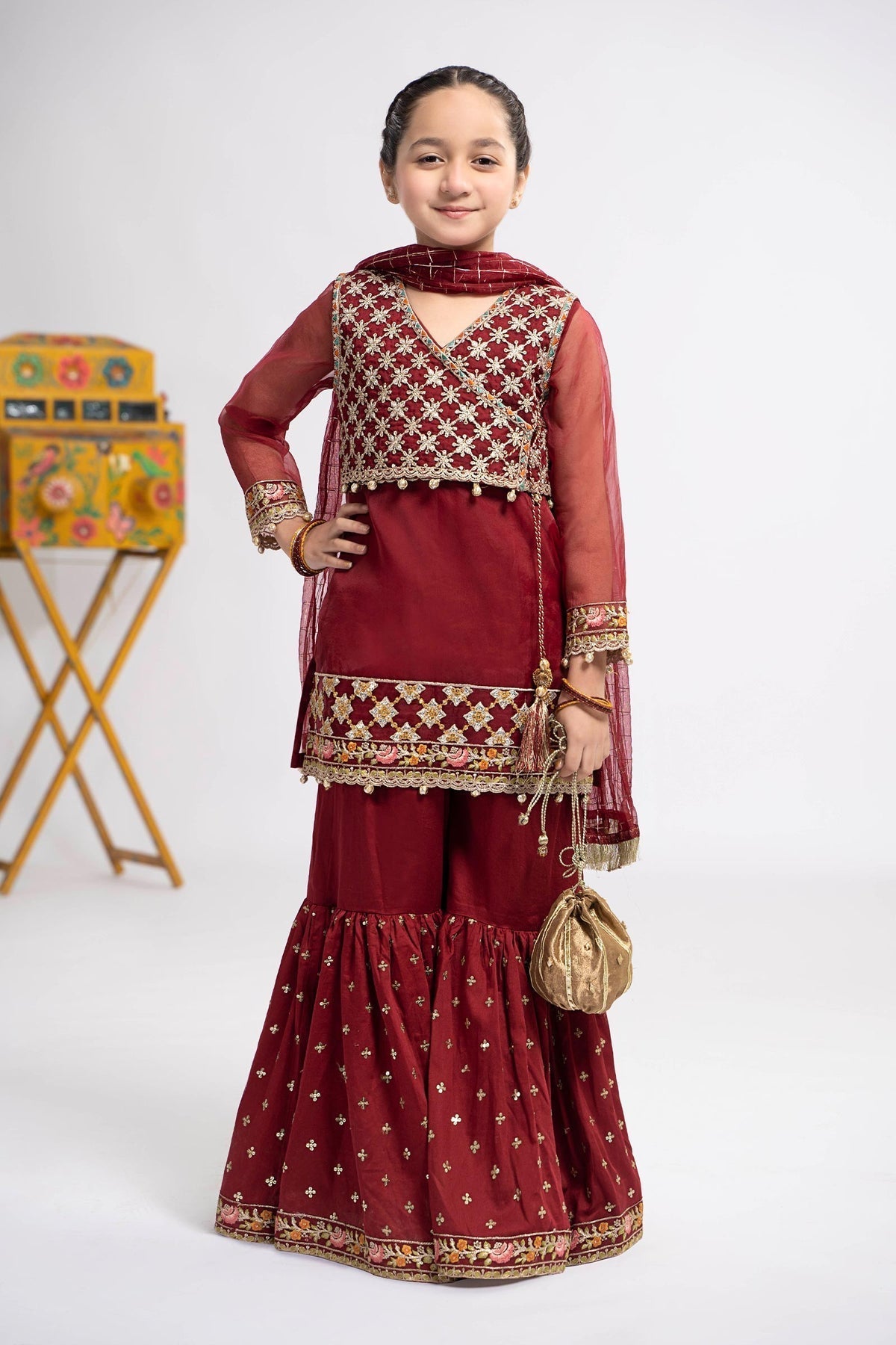 Maria B | Girls Eid Collection | MKS-EF24-29 - Maria Faisal