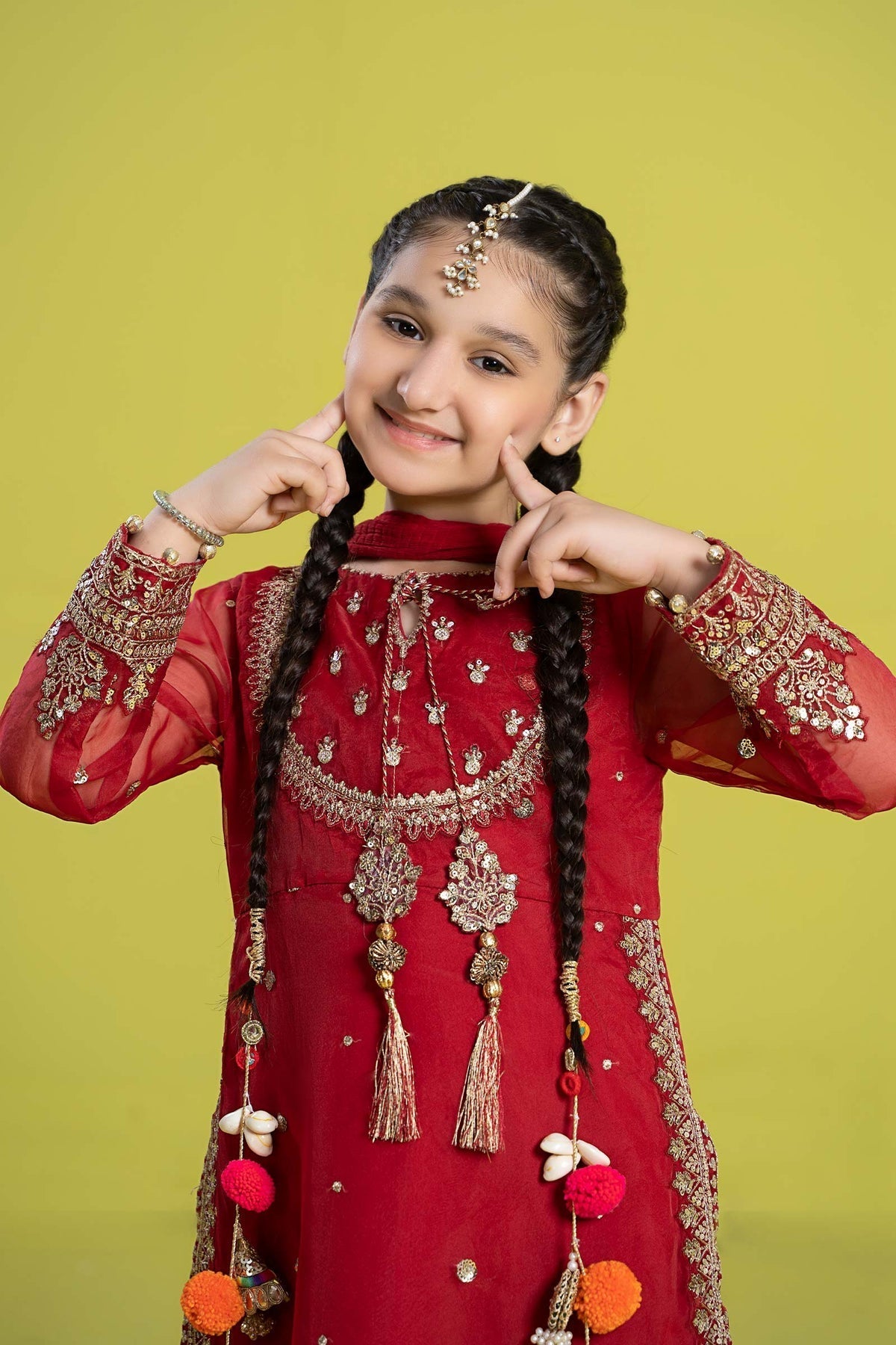 Maria B | Girls Eid Collection | MKS-EF24-37 - Maria Faisal