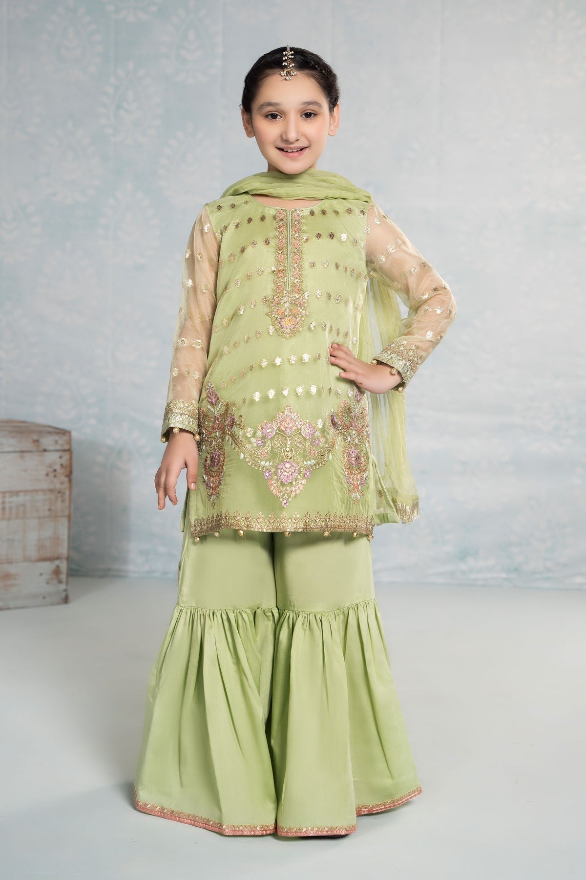 Maria B | Girls Eid Collection | MKS-EF24-45 - Maria Faisal