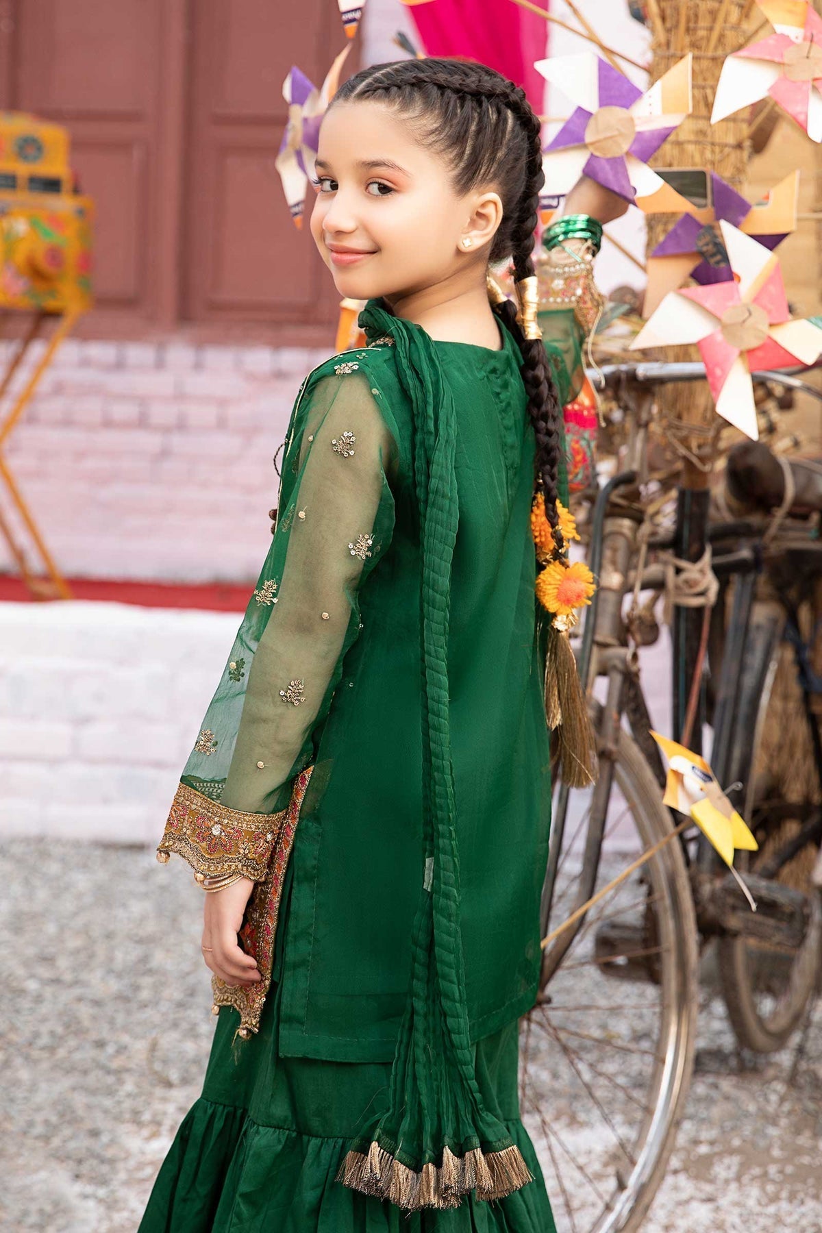 Maria B | Girls Eid Collection | MKS-EF24-21 - Maria Faisal