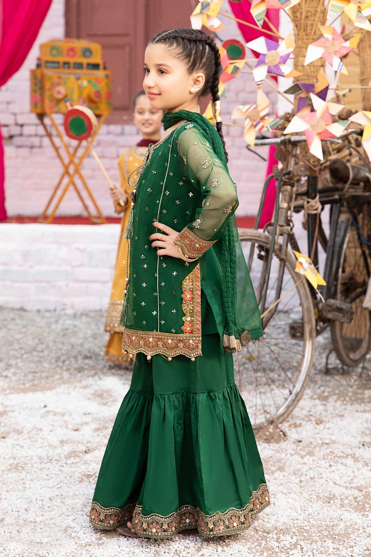 Maria B | Girls Eid Collection | MKS-EF24-21 - Maria Faisal