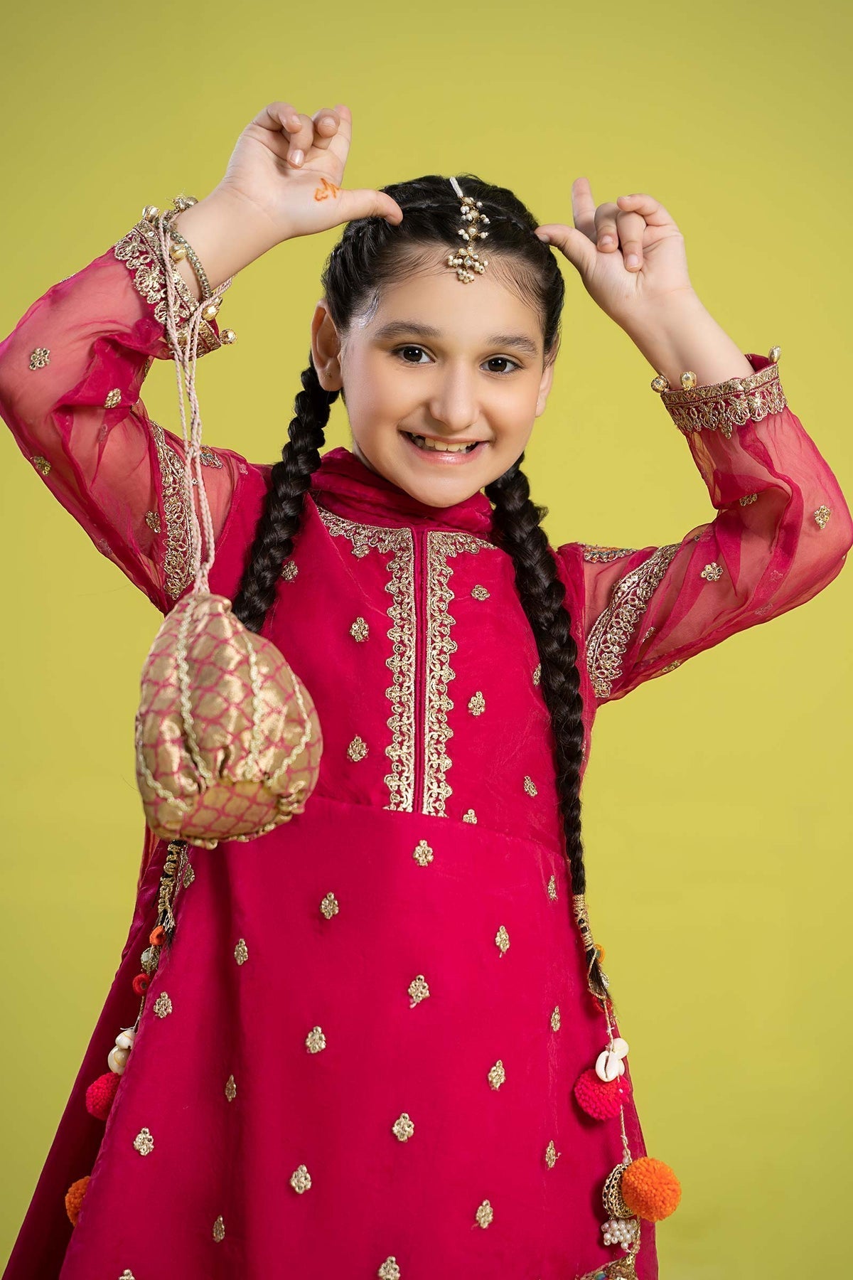 Maria B | Girls Eid Collection | MKS-EF24-23 - Maria Faisal