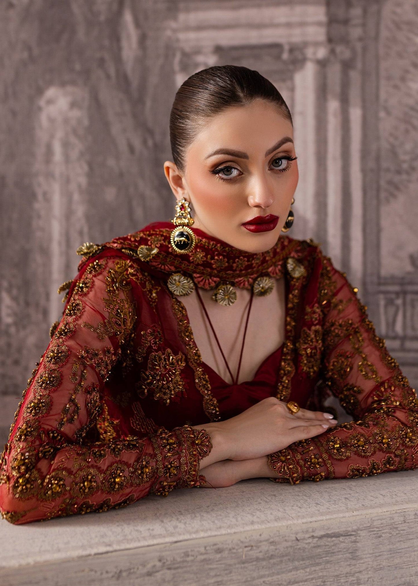 Maria Osama Khan | Mystara Wedding Festive | Vanta by Maria Faisal - Registered Vendor of : Maria Osama Khan - type : Ladies Clothes - 100% original wedding dresses