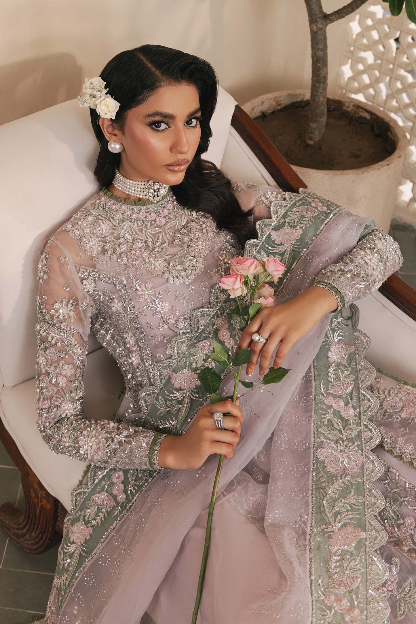 Maryam Hussain | Marwa Luxury Formals 24 | Gia - Ladies Clothes - Maria Faisal