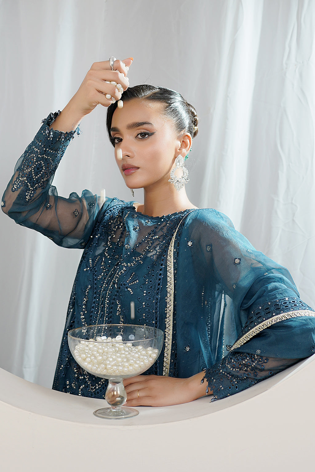 Maryams | Embellished Pret |  Eve - Designer Dress with Intricate embroidery and embellishments. Shop elegent wedding dress at Maria Faisal.