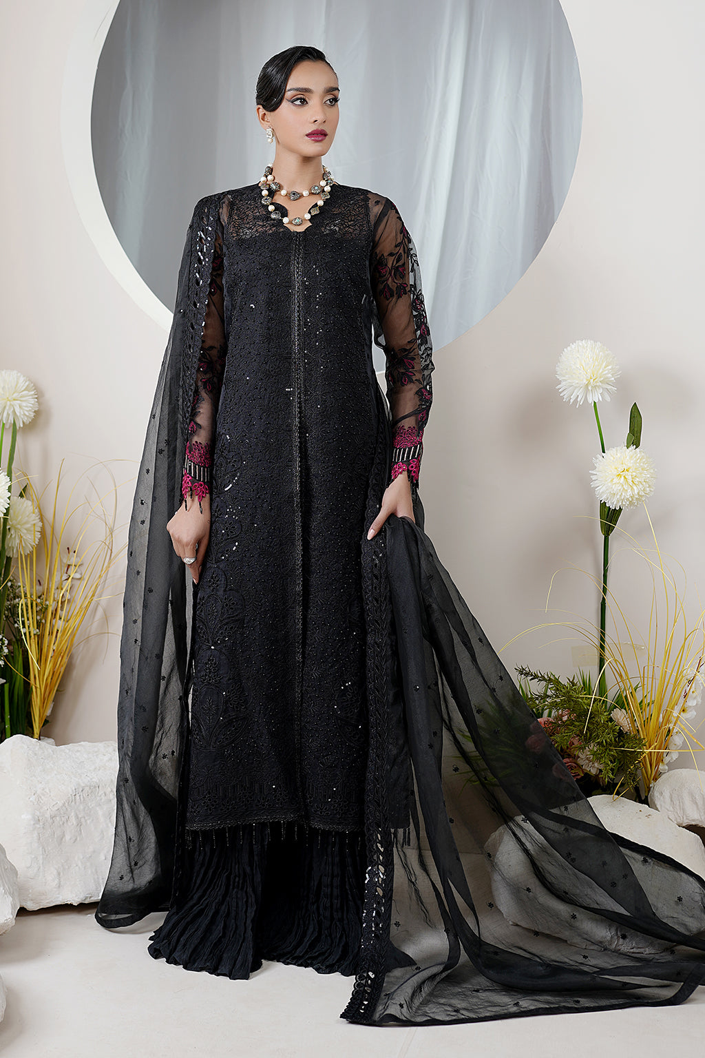 Maryams | Embellished Pret | Shanaya - Designer Dress with Intricate embroidery and embellishments. Shop elegent wedding dress at Maria Faisal.