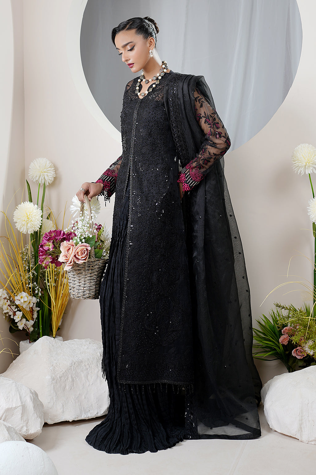 Maryams | Embellished Pret | Shanaya - Designer Dress with Intricate embroidery and embellishments. Shop elegent wedding dress at Maria Faisal.