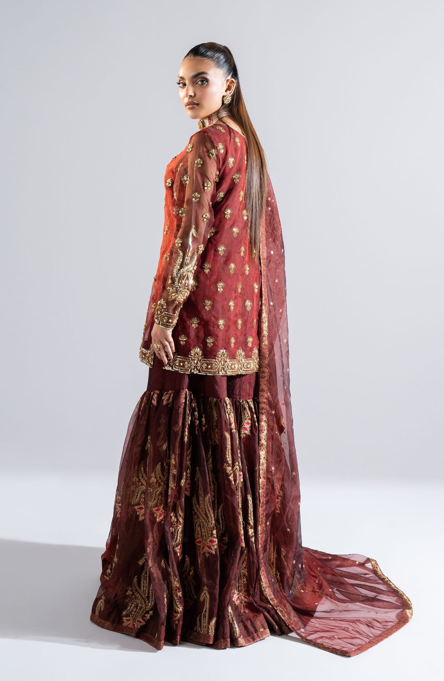 Maryum N Maria | Riwayat Wedding Formals | EROMI - MW24-553 - Ladies Clothes - Maria Faisal