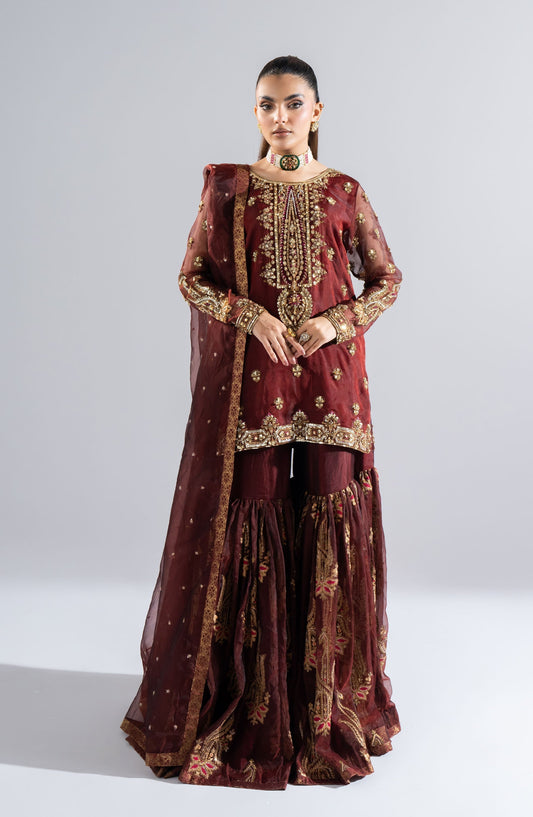 Maryum N Maria | Riwayat Wedding Formals | EROMI - MW24-553 - Ladies Clothes - Maria Faisal