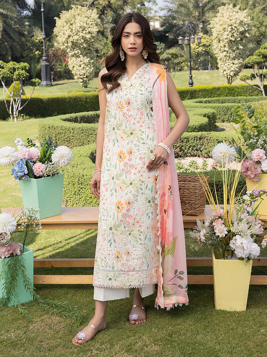 Izel | Oh Spring Lawn 25 | MEADOW by Maria Faisal - Registered Vendor of : Izel - type : Ladies Clothes - 100% original wedding dresses