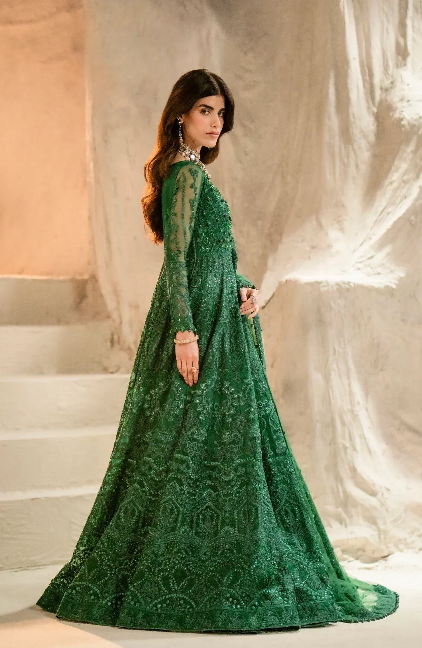 Maryum N Maria | Mehr o Maah Bridals | MW23-540-Selket - Wedding Dress - Maria Faisal