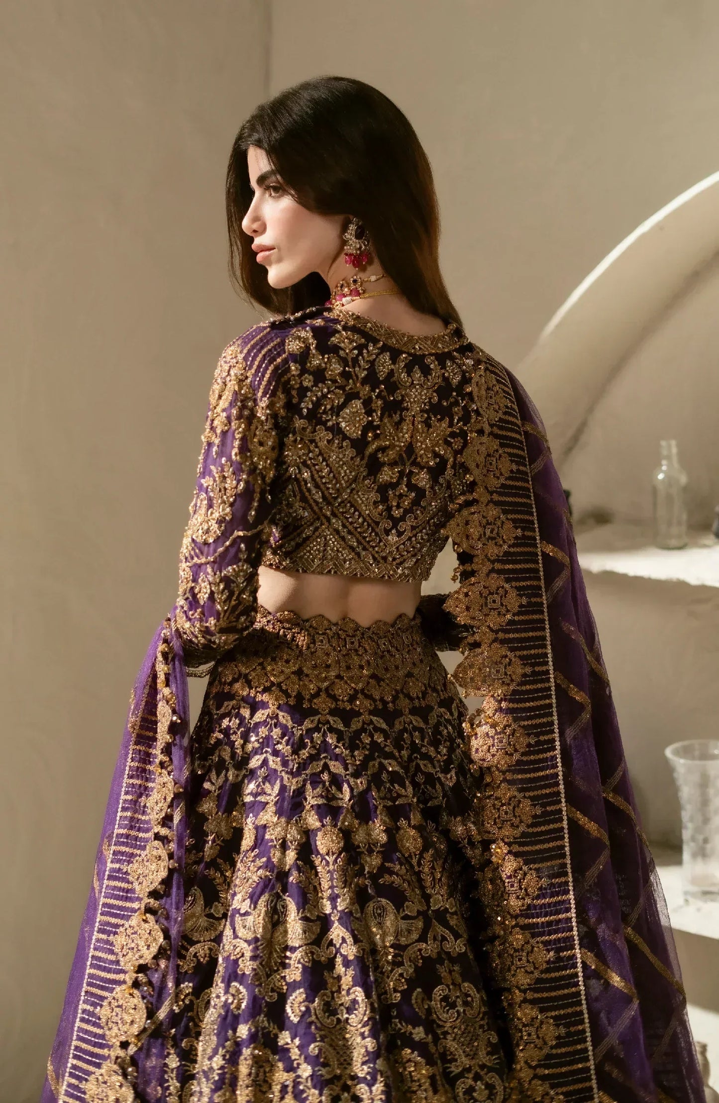 Maryum N Maria | Mehr o Maah Bridals | MW23-538-Nour - Wedding Dress - Maria Faisal