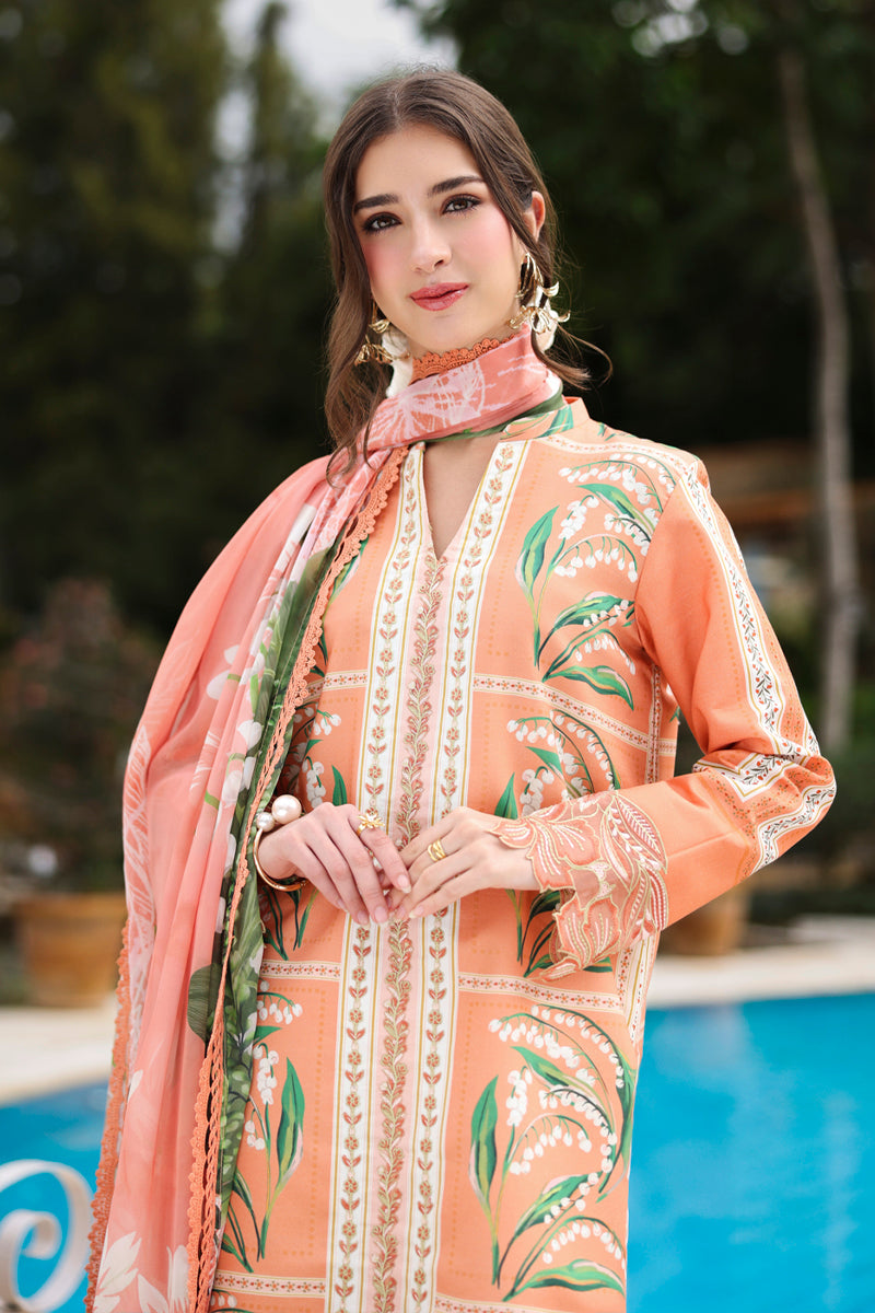 Rangrasiya | Lifestyle Summer 26 | Mellow - Casual Dress - available at Maria Faisal in UK and USA.