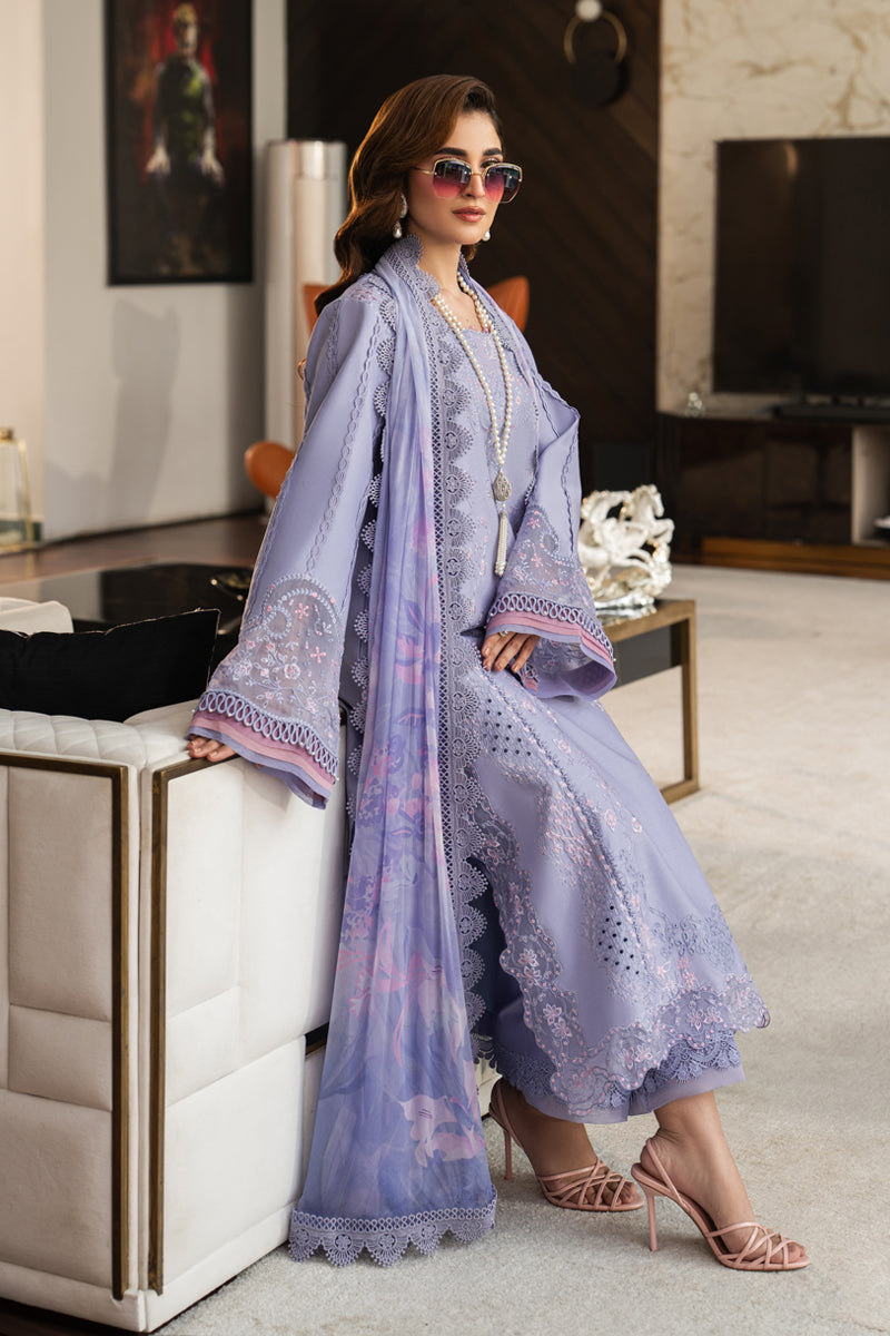 Rangrasiya | Carnation Eid Edit 26 | Mila - Luxury Dress - available at Maria Faisal in UK and USA.