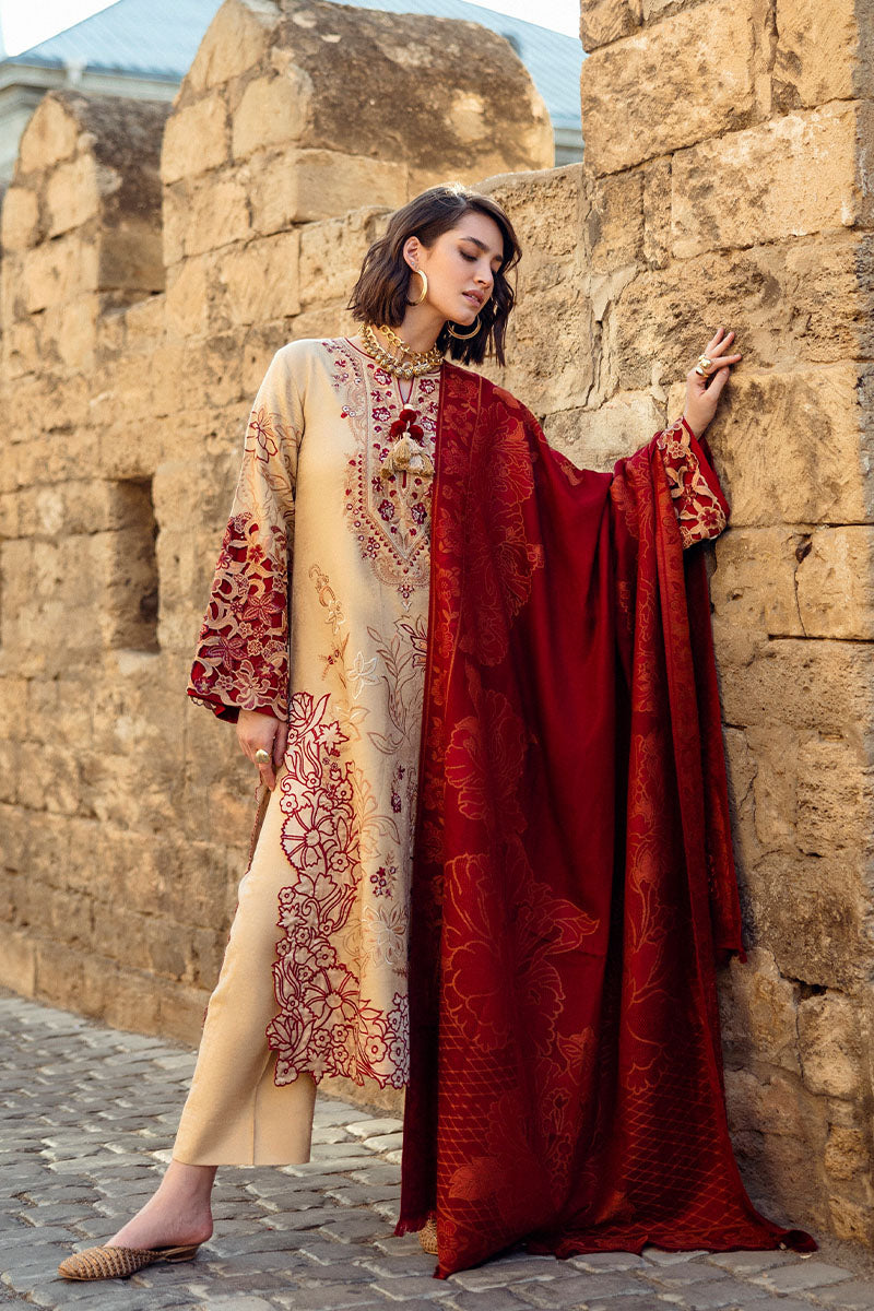 Mushq | Broadway Winter 24 | Fallen Hearts - Designer Dress with Intricate embroidery and embellishments. Shop elegent wedding dress at Maria Faisal.