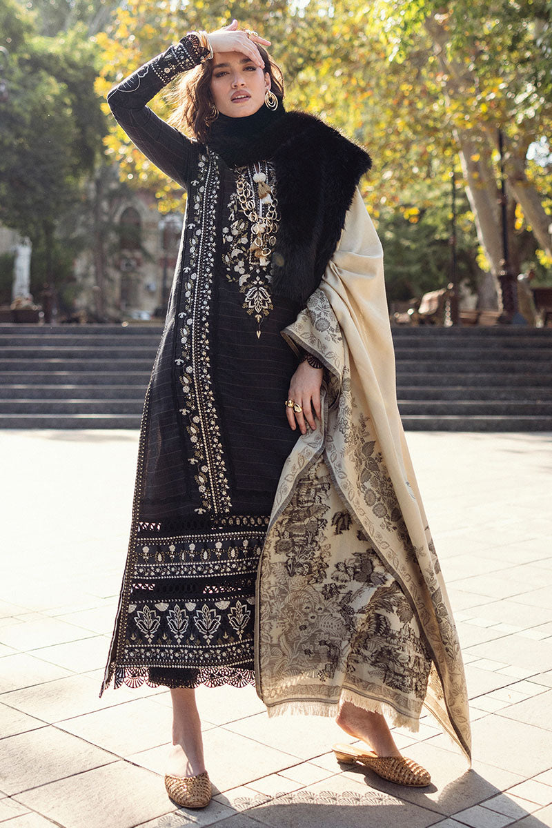 Mushq | Broadway Winter 24 | Twisted Affection - Designer Dress with Intricate embroidery and embellishments. Shop elegent wedding dress at Maria Faisal.